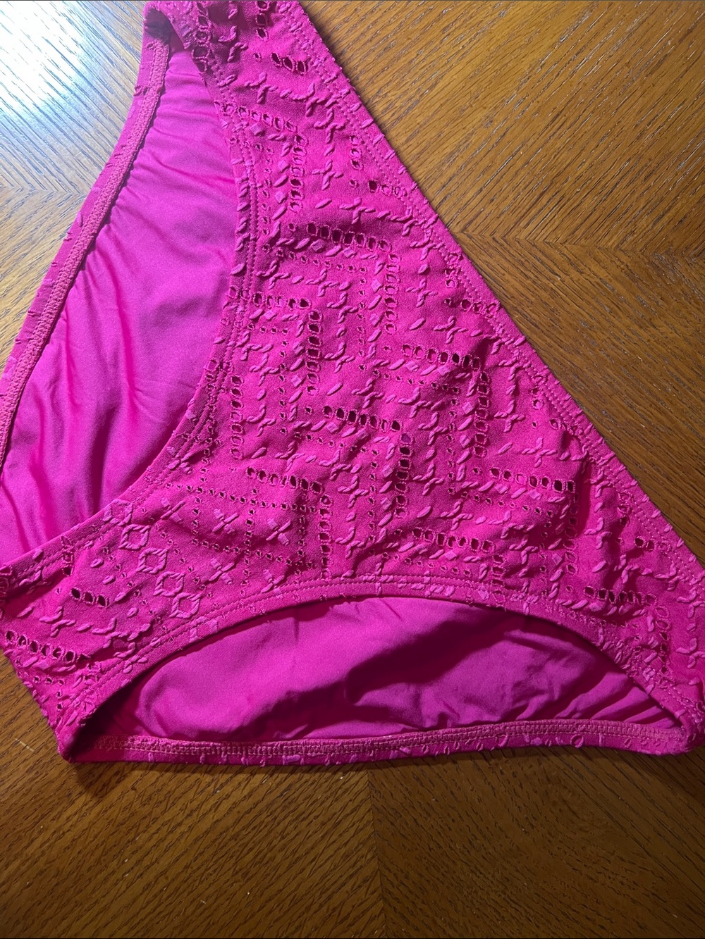 Hot Pink Lace with great lining Bikini Bottom B25